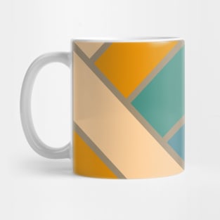 Geometric Pattern: Art Deco Diamond: Lily Mug